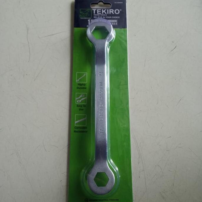 Miliki Tekiro Kunci Buka Tutup Klep Bengkok 17X24