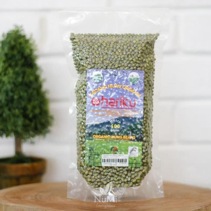 

Terlaris Kacang Hijau Organik | Organic Mung Beans 500G Hariku