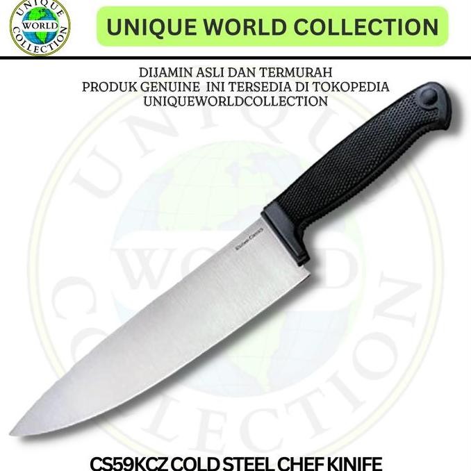 TERBARU - Cold Steel Chef Kitchen Knife Original CS59KCZ