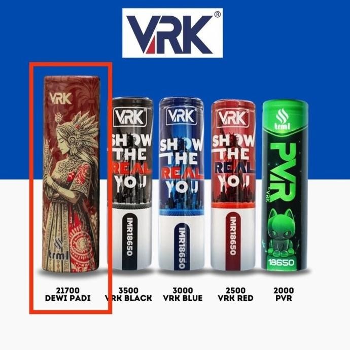 

Terlaris Baru Baterai Imr 21700 Vrk X Trml Dewi Padi 3.7V 3750Mah 40A
