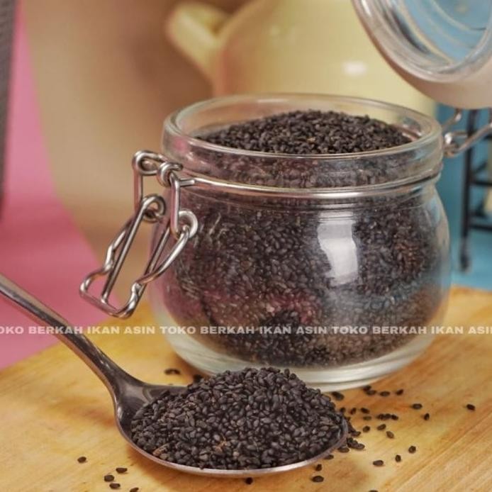 

Terlaris Biji Wijen Hitam 250Gr / Black Sesame Seed Seeds