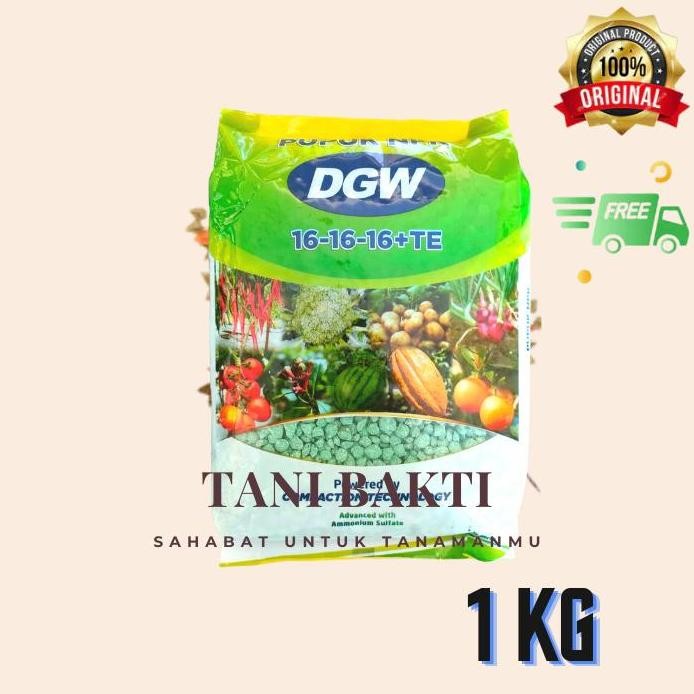 

Terlaris Pupuk Npk Dgw 16 - 16 - 16 + Te, 1Kg