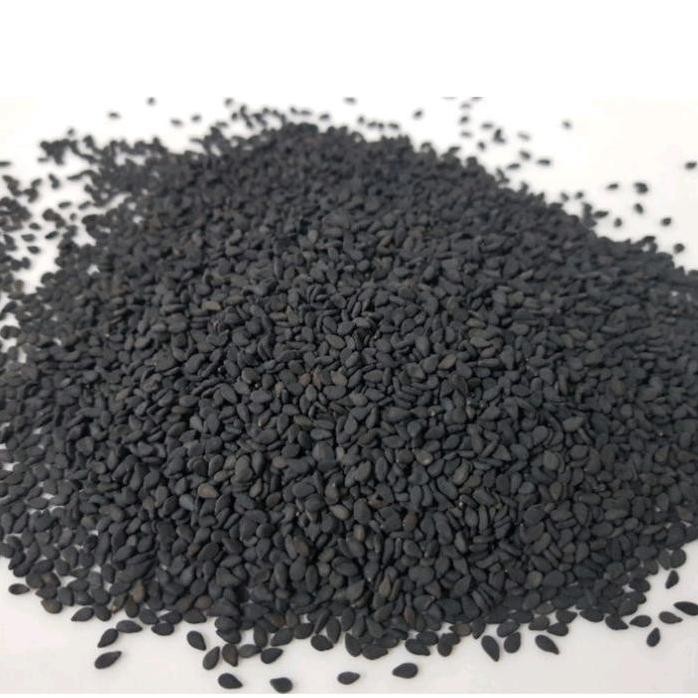 

Terlaris Raw Black Sesame/Wijen Hitam Mentah/Hei Zhi Ma 50G