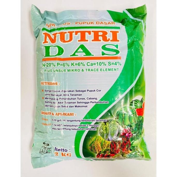 

Terlaris Pupuk Dasar Dan Npk Plus Nutri Das Isi 2Kg Dari Farmer Support