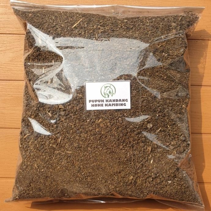 

Terlaris Terapik!!! 1Kg - Pupuk Kandang Kohe Kambing Halus - Pupuk Organik