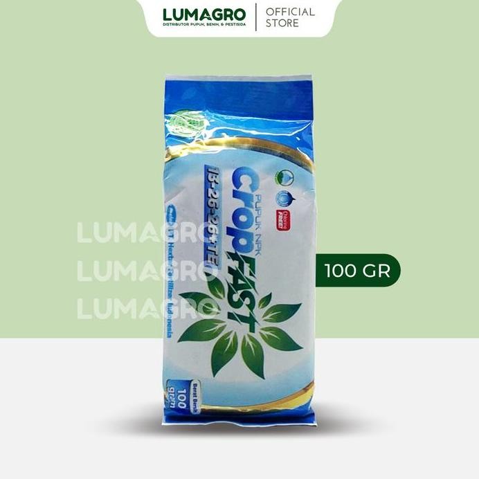

Terlaris Pupuk Npk Cropfast 100Gr Biru Nutrisi Pertumbuhan Tanaman Dgw Hextar Fertilizer Indonesia