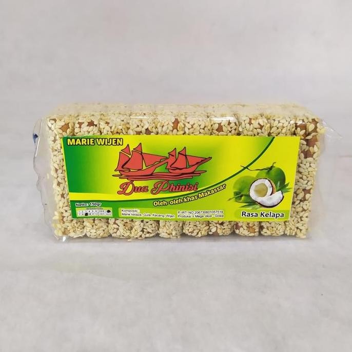 

Terlaris Kue Marie Wijen Rasa Kelapa Dua Phinisi 150Gr