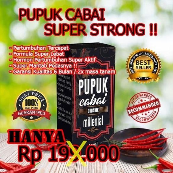 

Terlaris Panen Melimpah !!Pemacu Pupuk Kandang Tanaman Cabe / Cabai Super Cepat