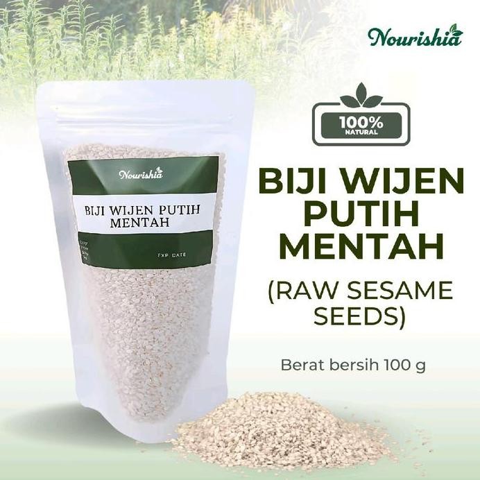 

Terlaris Biji Wijen Putih Mentah 100Gr Seed