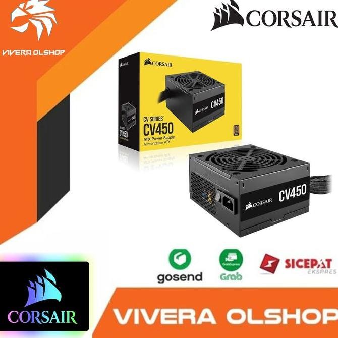 NEW PSU CORSAIR CV450 - 450 Watt 80 Plus Bronze Certified PSU