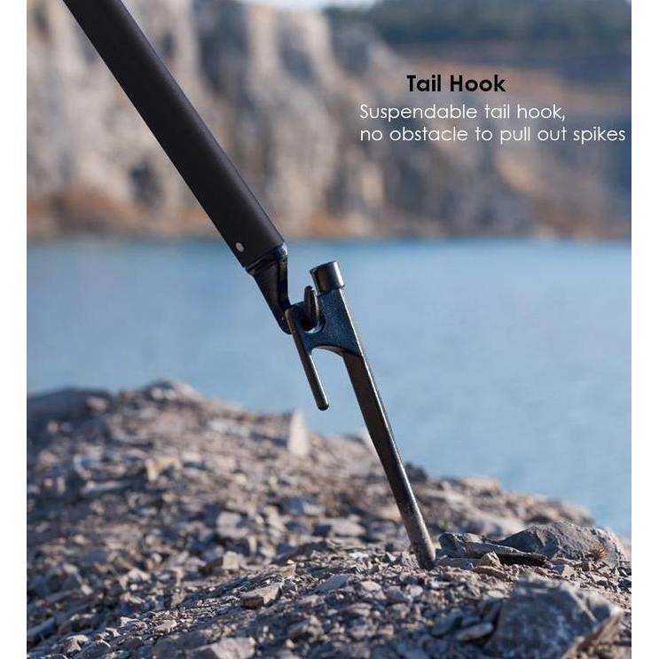 Palu Hammer Carbon Multifungsi / Palu Baja Pasak Tenda Perkakas Portable Outdoor Camping
