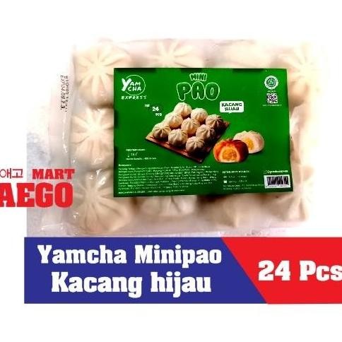 

Terlaris Minipao Kacang Hijau Yamcha Isi 24 Pcs 408Gr
