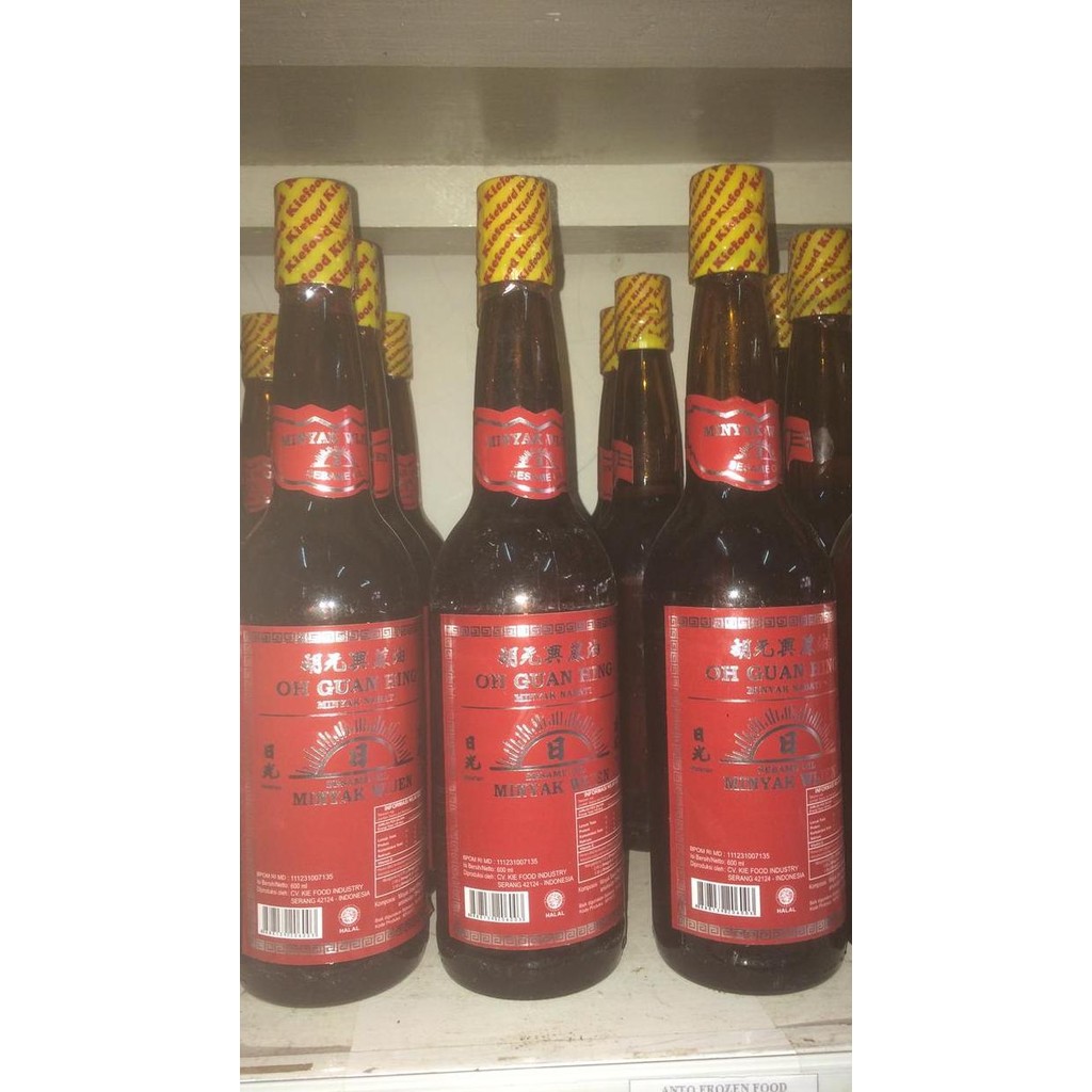 

Terlaris Minyak Wijen Oh Guan Hing 650 Ml