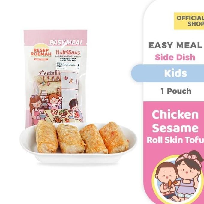 

Terlaris Resep Roemah Chicken Sesame Roll Skin Tofu /Ayam Wijen Roll Kulit Tahu