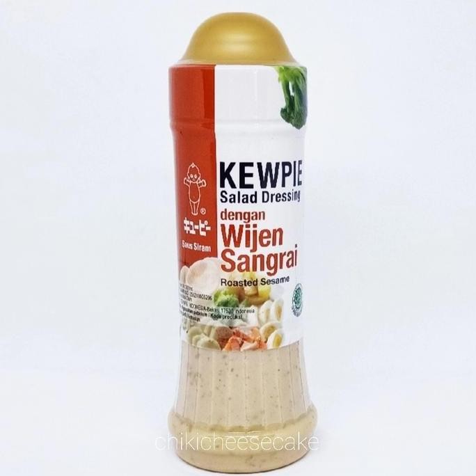 

Terlaris Kewpie Salad Dressing Roasted Sesame / Wijen Sangrai Saus Saos Siram