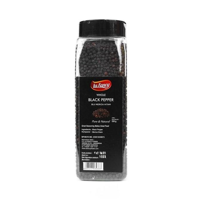 

LA FANCY FOODS MERICA HITAM BIJI 100% MURNI 530G TERMURAH