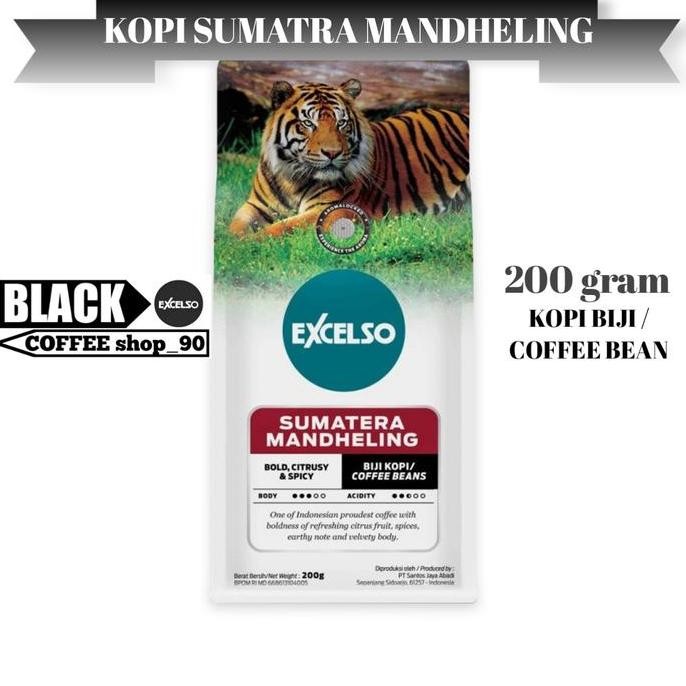 

KOPI EXCELSO SUMATRA MANDHELING 200 GR (KOPI BIJI/COFFEE BEANS) TERMURAH