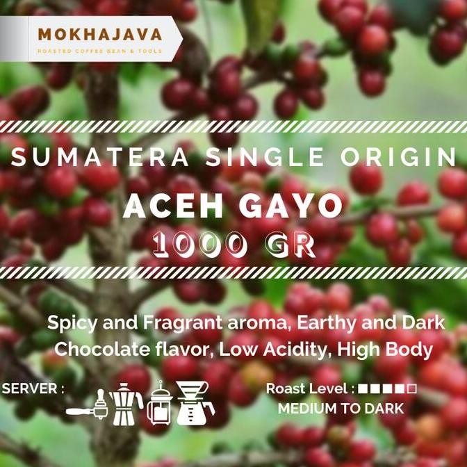 

ACEH GAYO 1KG ARABICA COFFEE BEAN SINGLE ORIGIN BIJI KOPI ARABIKA TERMURAH