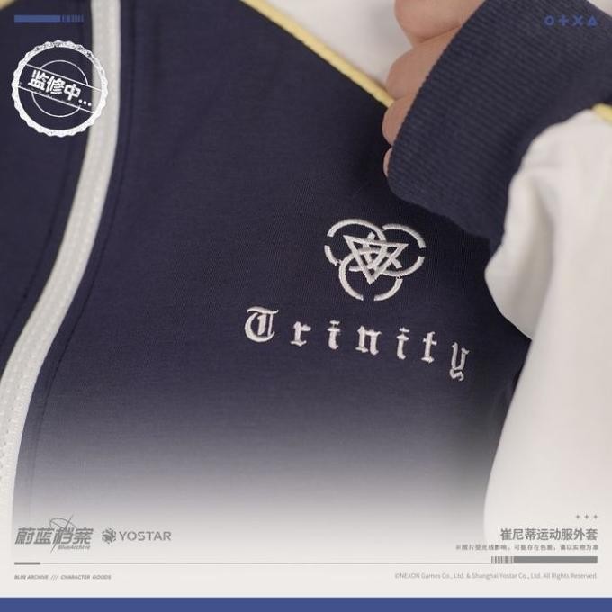 Trinity General School Sportswear Jacket - Blue Archive Free Size Terbaru