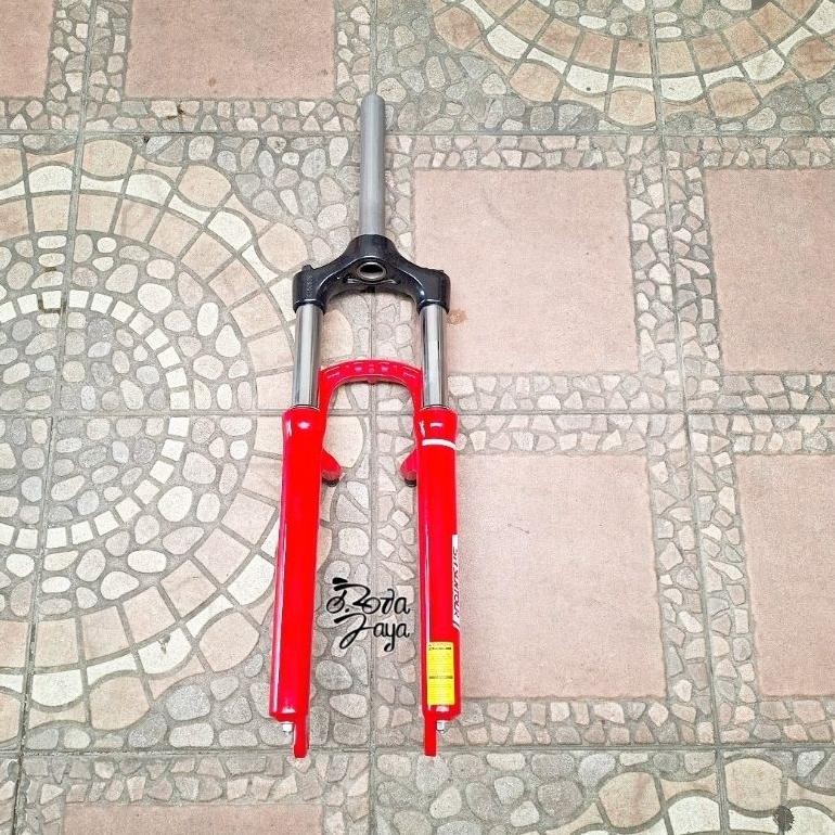 MERAH FORK GARPU MTB SUNTOUR 26" XCT 15 T.100 28.6 vbrake only AST