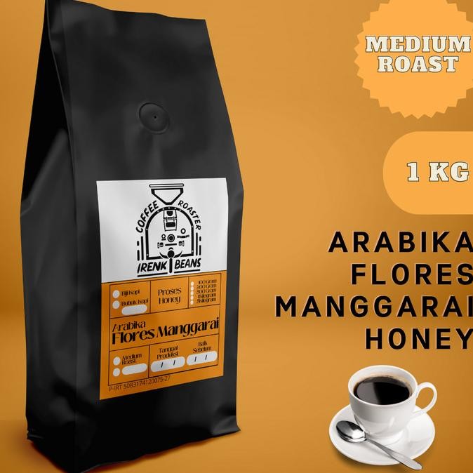 

KOPI ARABICA FLORES MANGGARAI HONEY 1000G BIJI BUBUK TERMURAH