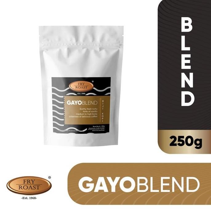 

KOPI GAYO BLEND GOLD 250 GRAM (ARABIKA/ROBUSTA) BIJI/BUBUK TERMURAH