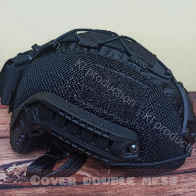Helm tactical mich 2001 cover & baterry pouch helm tni helm tacrtical helm airsoft helm polisi helm 