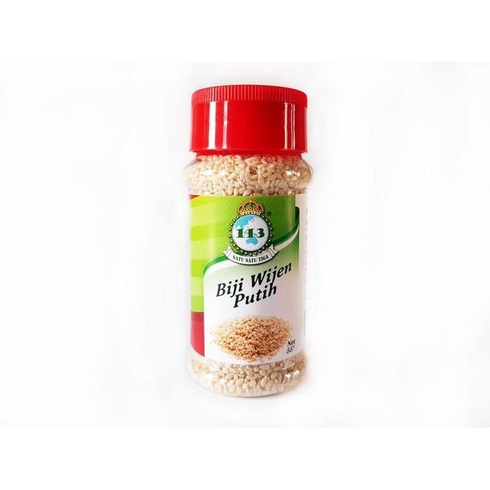 

Terlaris Bumbu 113 Biji Wijen Putih White Sesame Seeds 55 Gram