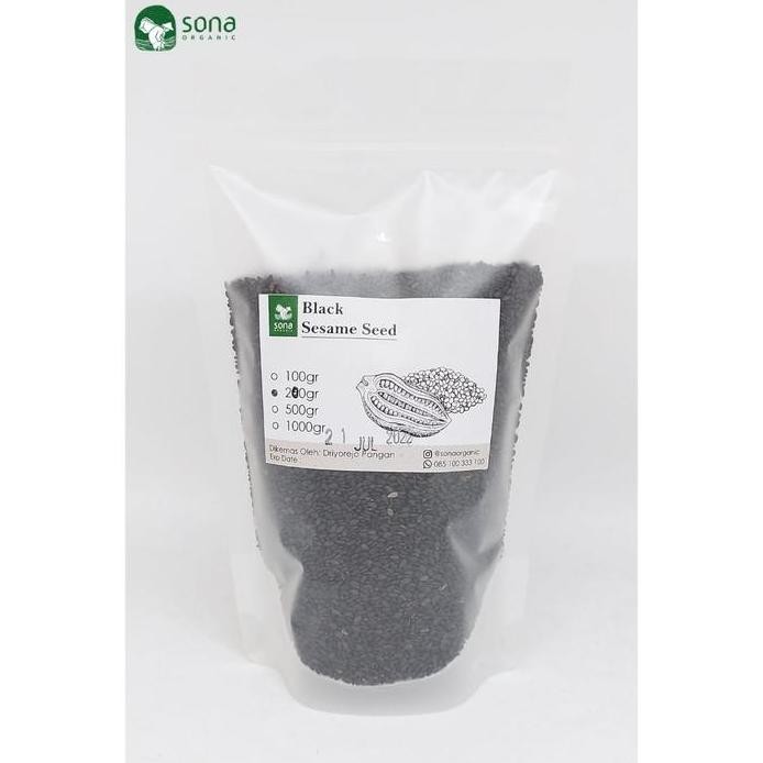 

Terlaris Wijen Hitam 100Gr - Black Sesame Seed 100Gr