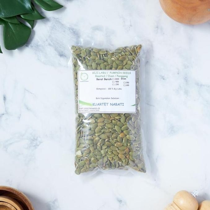 

500GR ROASTED PUMPKIN SEEDS - BIJI LABU KUPAS - KUACI OVEN - MATANG - GRADE AAA VARIAN RASA ORIGINAL TERMURAH