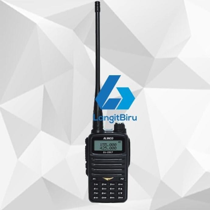 HT Alinco DJ-CRX7 Dual Band Handy Talkie CRX 7 Ori Garansi