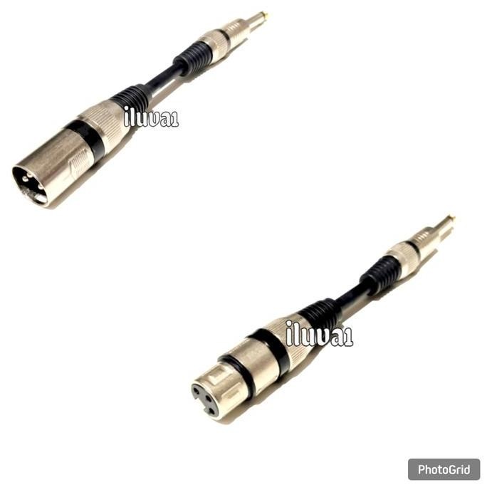 jack konektor canon xlr to akai male