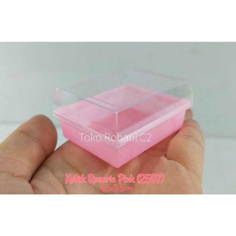 

Hj-77 Er-6 Kotak Rosario Pink 4.5X3.5Cm (2597) - Kotak Rosario - Tempat Rosario Sale
