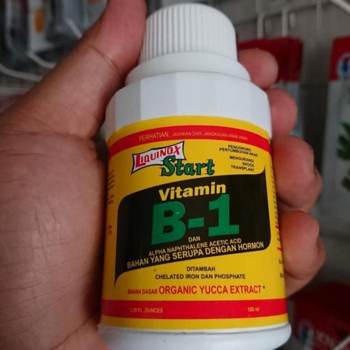 

Vitamin B1 Pupuk Tanaman 100ML Liquinox Star Anti Stres