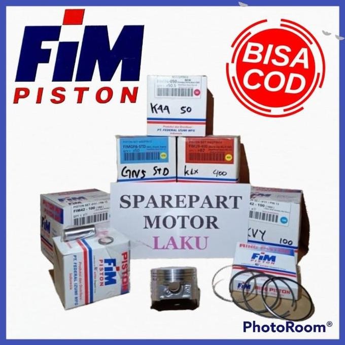 Diskon piston kit / seher paket Nmax 2DP/ aerox 155 FIM 95 SPM dijamin