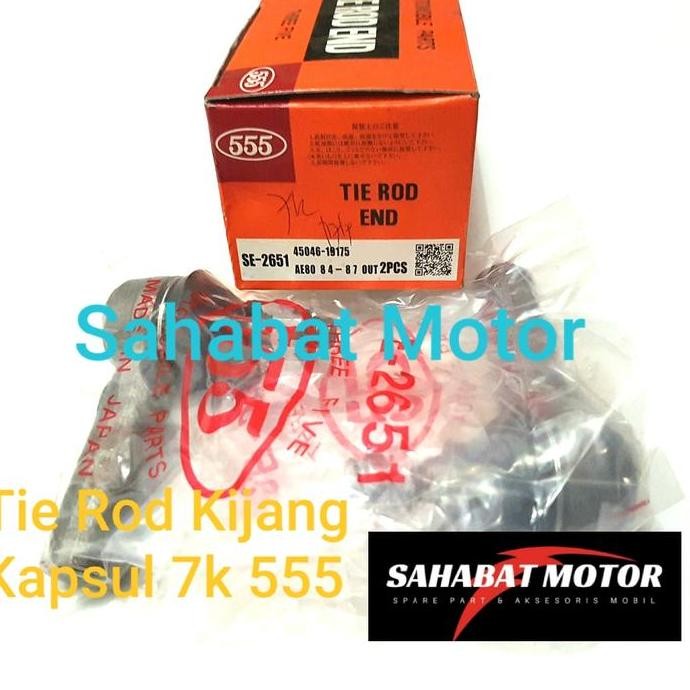 Tie Rod Kijang Kapsul 7K Tie Rod End Kijang Kapsul 555 Japan Ori Good