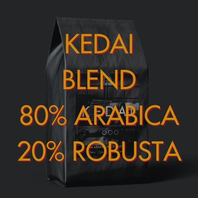 

Kedai Blend 80 Arabika 20 Robusta Kopi Susu Espresso Biji/Bubuk 1000g