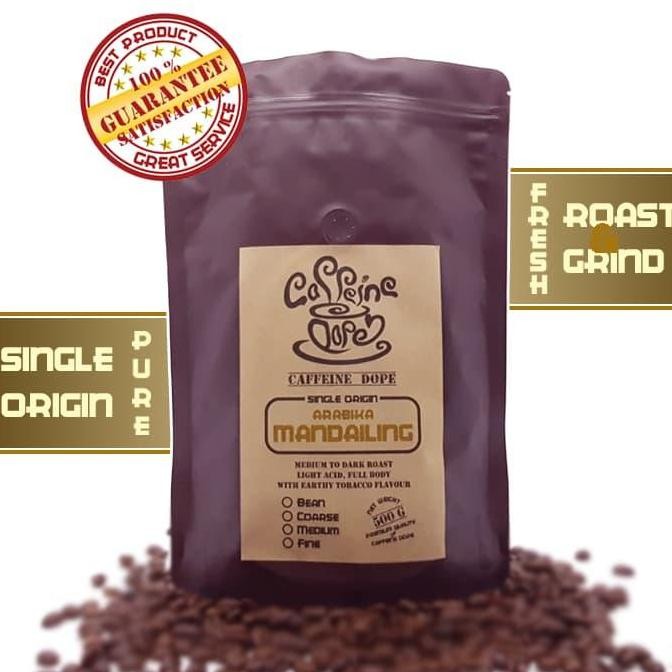 

Kopi Arabika Mandailing 500 Gr Single Origin Bean/Biji & Ground/Bubuk
