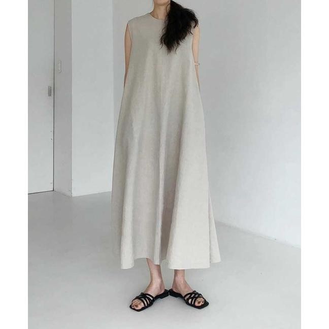 ND Inner Dress Toyobo Tanpa Lengan Katun Berkualitas