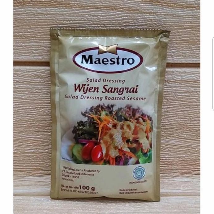 

Terlaris Murah Maestro Salad Dressing Wijen Sangrai /Maestro Wijen Sangrai