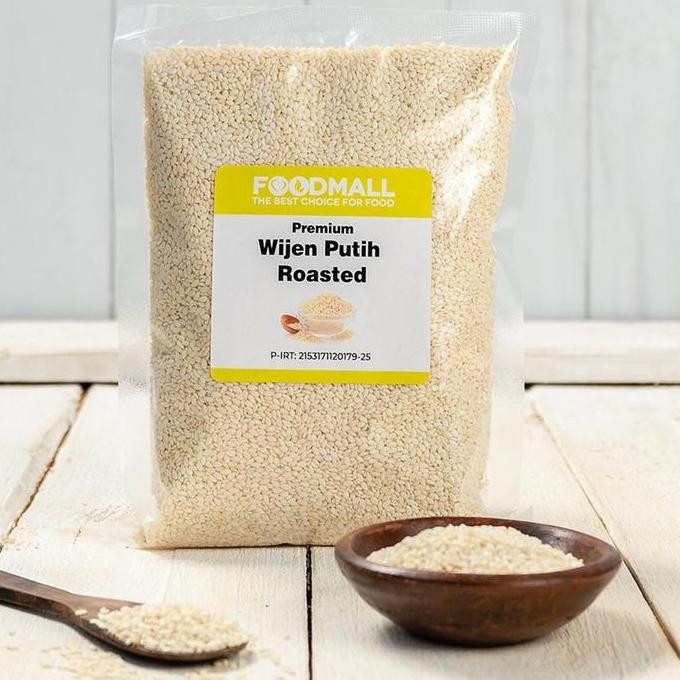 

Terlaris Wijen Putih Roasted 250 Gram / Panggang