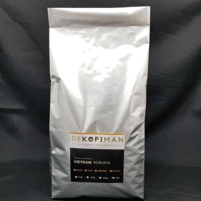 

Kopi Bubuk Vietnam Robusta 1 kg Sangrai Terbaik Fresh Jamin Terenak