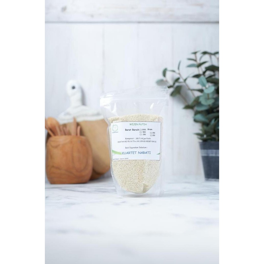 

Terlaris 250Gr Wijen Putih Mentah - Raw White Sesame Seeds