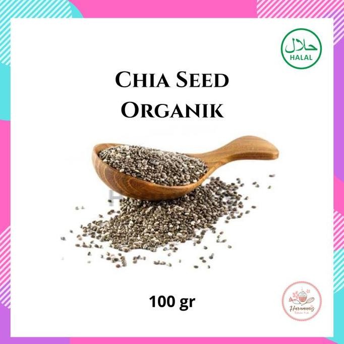 

Terlaris Wijen Chia Seed Organik Repack 100Gr Dengan Kandungan Antioksidan Tinggi