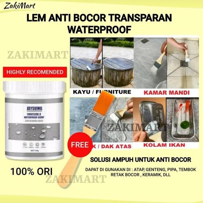 baru jaysuing cat anti bocor-lem spray transparan anti bocor kamar mandi
