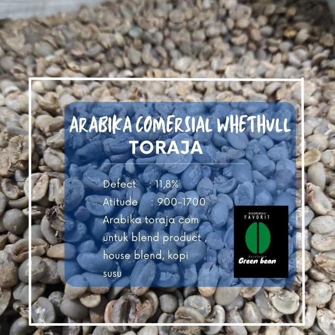 

GREEN BEAN / BIJI KOPI 1 KG - ARABIKA TORAJA - GREAD 3 TERMURAH