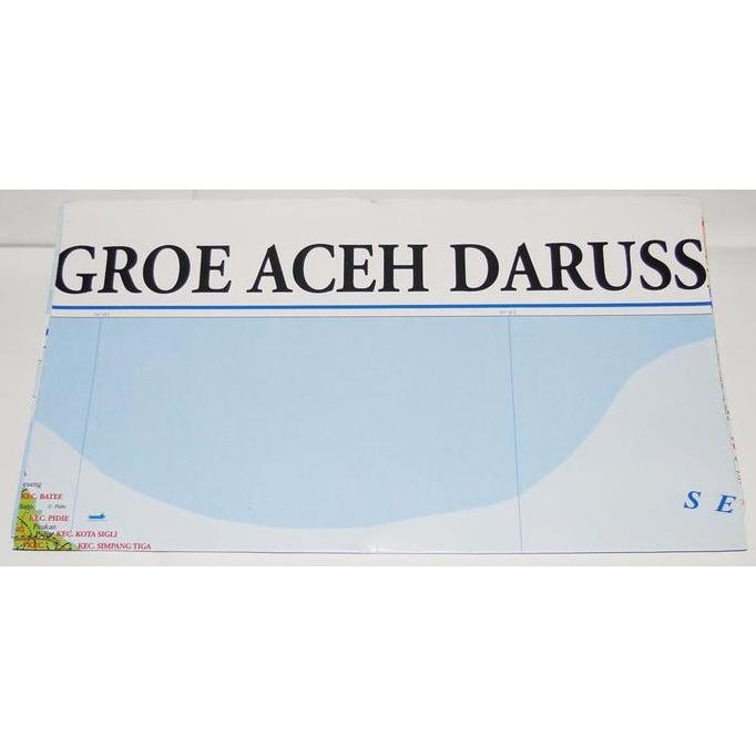 

ready stock Peta Provinsi Nanggroe Aceh Darussalam (Lipat)