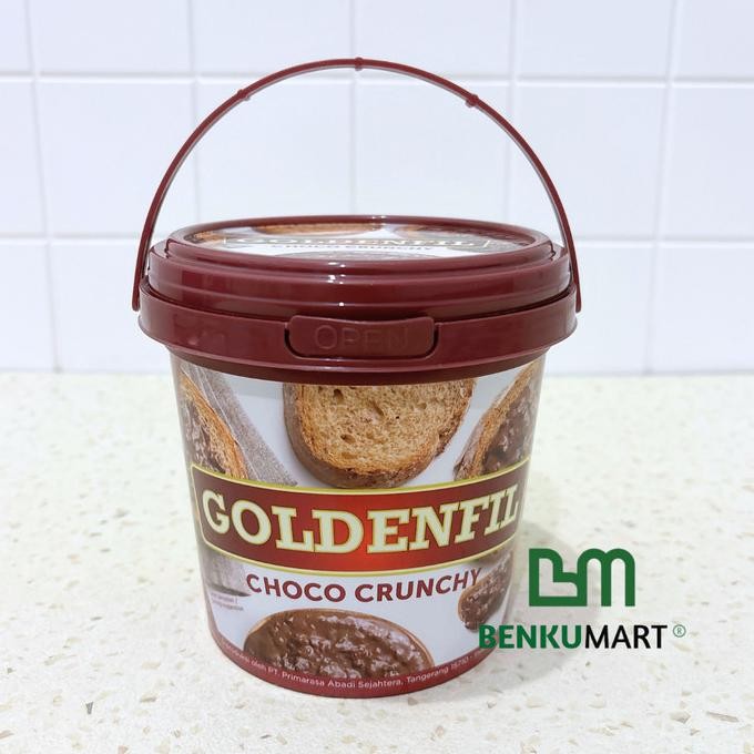 

Produk Baru!! Goldenfil Choco Crunchy 1 Kg | Selai Coklat Crunchy Goldenfil