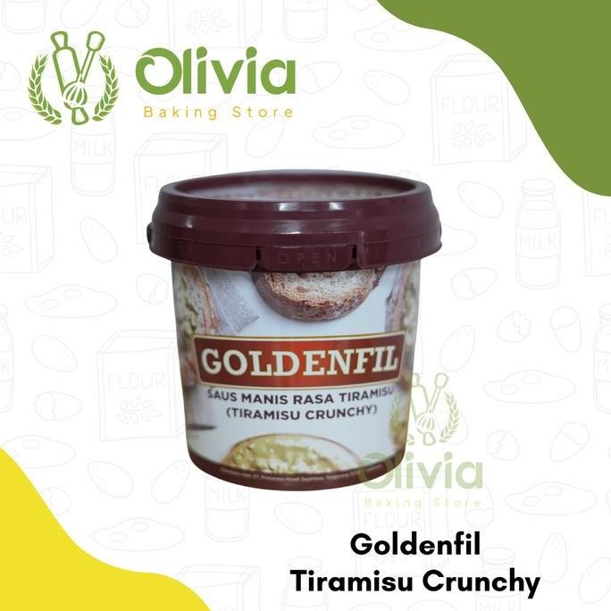 

Produk Baru!! Selai Tiramisu Crunchy /Goldenfil Tiramisu Chruncy 1 Kg