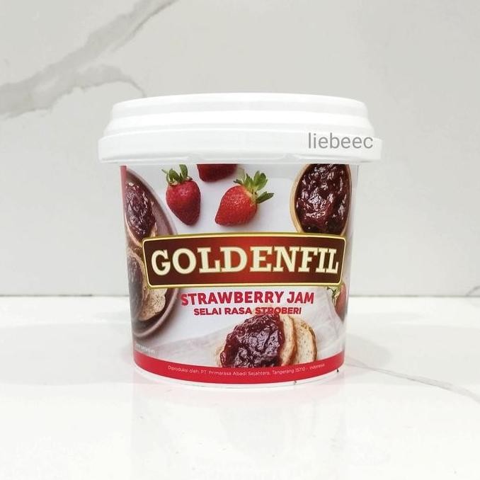 

Produk Baru!! Selai Goldenfil Strawberry 1kg / Goldenfill Strawberry Jam 1 kg